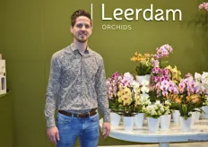 Jos Leerdam van Leerdam Orchids liet alle drie hun concepten zien namelijk, TIP, Beautifull en Root 16.